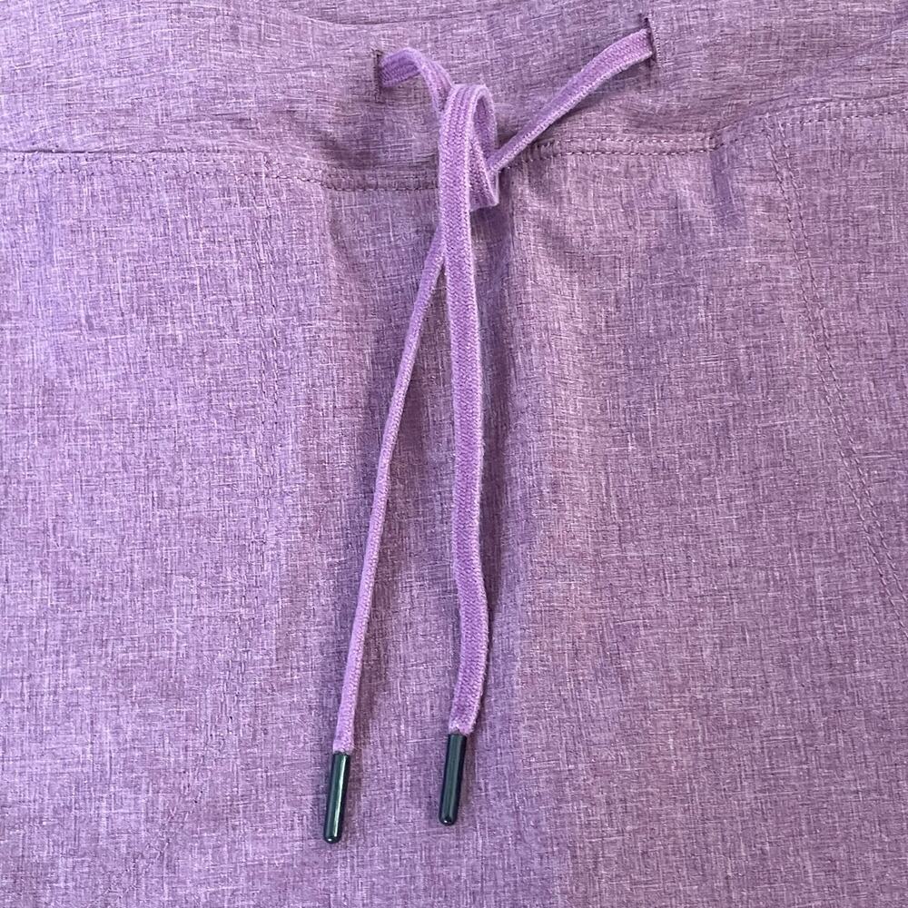Aventura Skort Heathered Plum/Pink Sz‎ M Elastic Waist Athletic Athleisure Gym - Picture 4 of 8